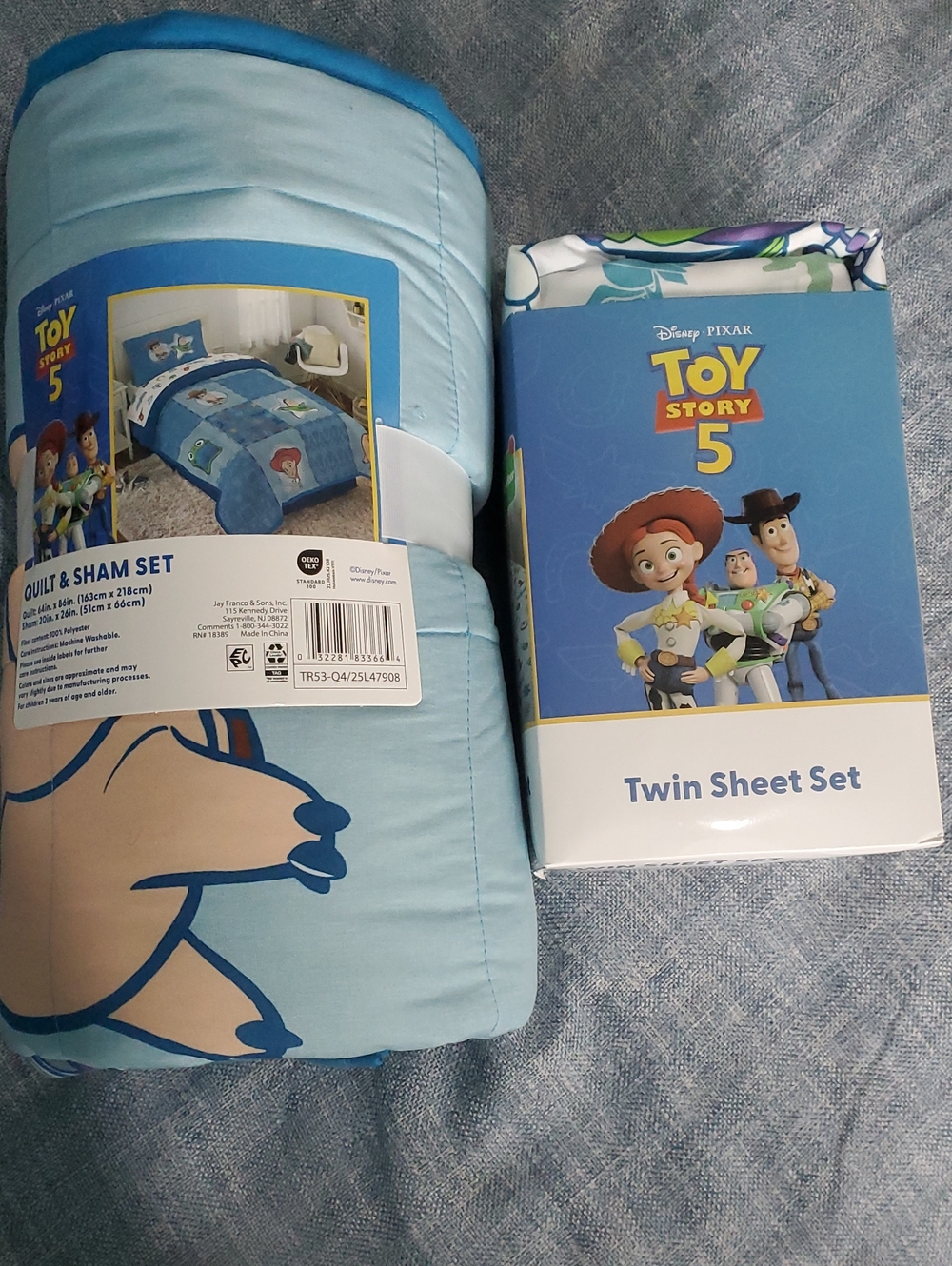 Toy Story 5 Twin Bedding Set